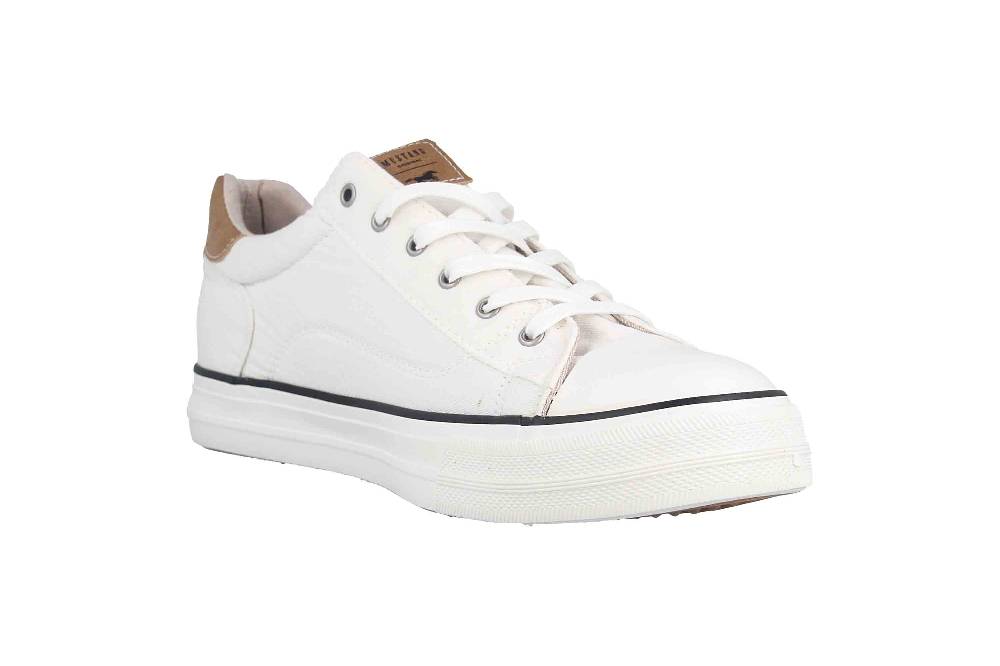 Mustang Shoes Halbschuhe In Übergrößen Weiß 1272-307-1 Große Damenschuhe