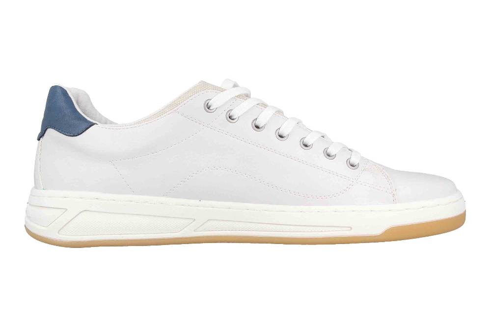 Mustang Shoes Halbschuhe In Übergrößen Weiß 4187-302-203 Große Herrenschuhe