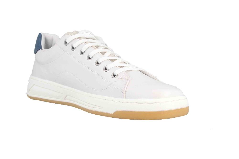 Mustang Shoes Halbschuhe In Übergrößen Weiß 4187-302-203 Große Herrenschuhe