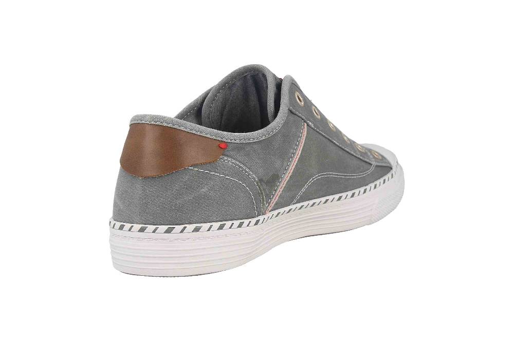 Mustang Shoes Slipper In Übergrößen Grau 1376-401-72 Große Damenschuhe