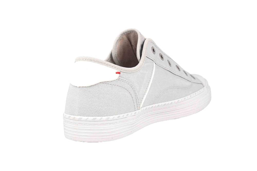 Mustang Shoes Slipper In Übergrößen Grau 1376-402-22 Große Damenschuhe