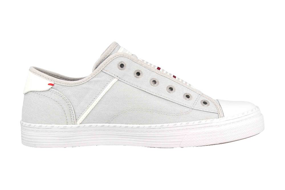 Mustang Shoes Slipper In Übergrößen Grau 1376-402-22 Große Damenschuhe