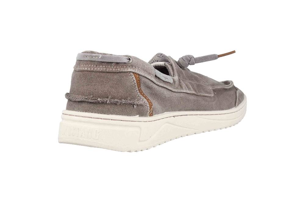 Mustang Shoes Slipper In Übergrößen Grau 4191-404-2 Große Herrenschuhe