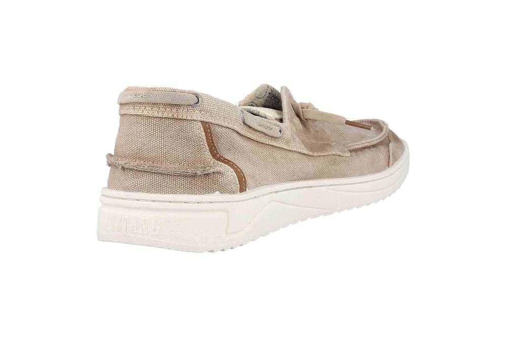 Mustang Shoes Slipper In Übergrößen Grau 4191-404-2 Große Herrenschuhe