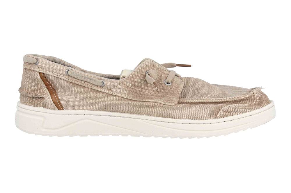 Mustang Shoes Slipper In Übergrößen Grau 4191-404-2 Große Herrenschuhe