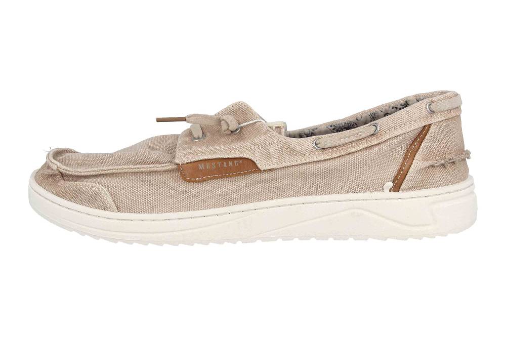 Mustang Shoes Slipper in Übergrößen Grau 4191-404-2 große Herrenschuhe