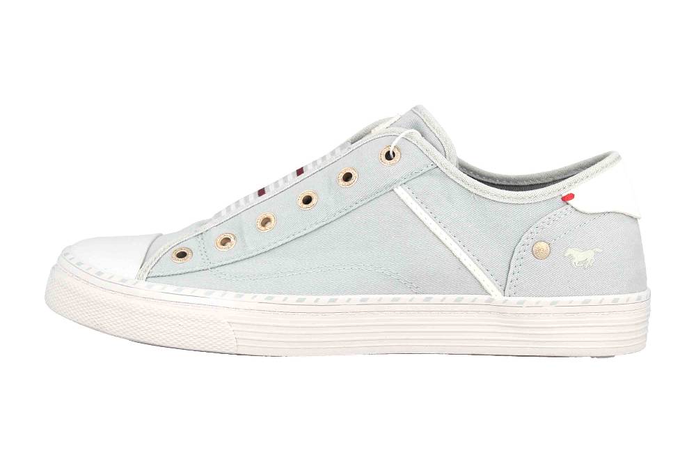 Mustang Shoes Slipper in Übergrößen Grün 1376-402-706 große Damenschuhe