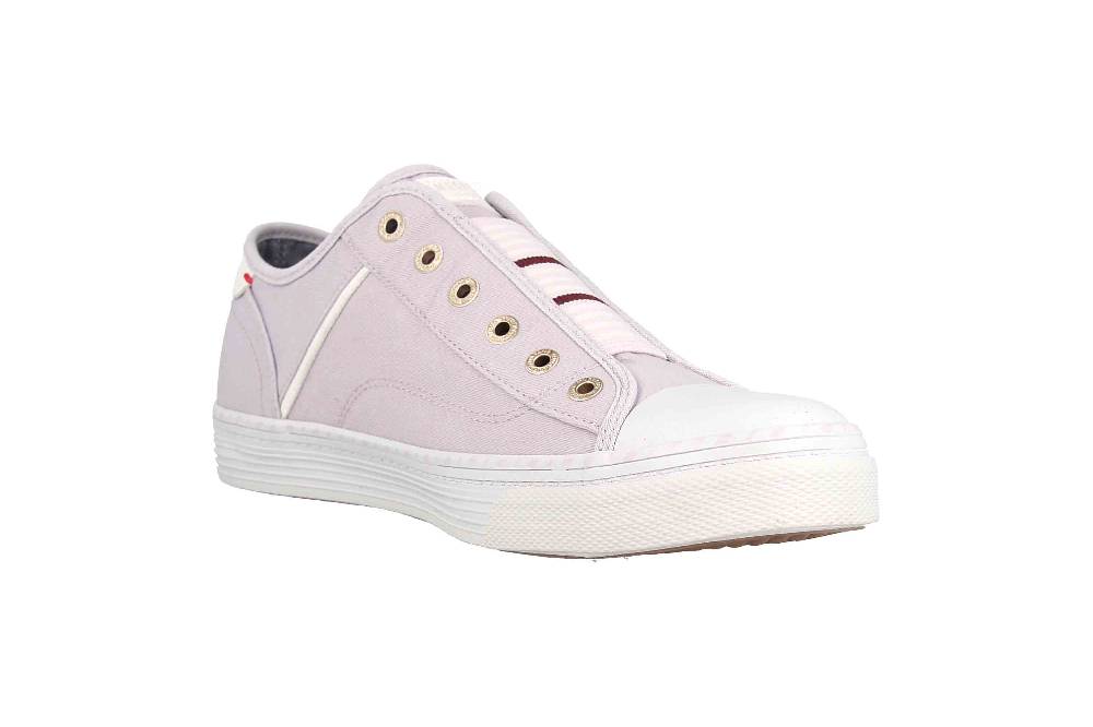 Mustang Shoes Slipper In Übergrößen Lila 1376-402-850 Große Damenschuhe