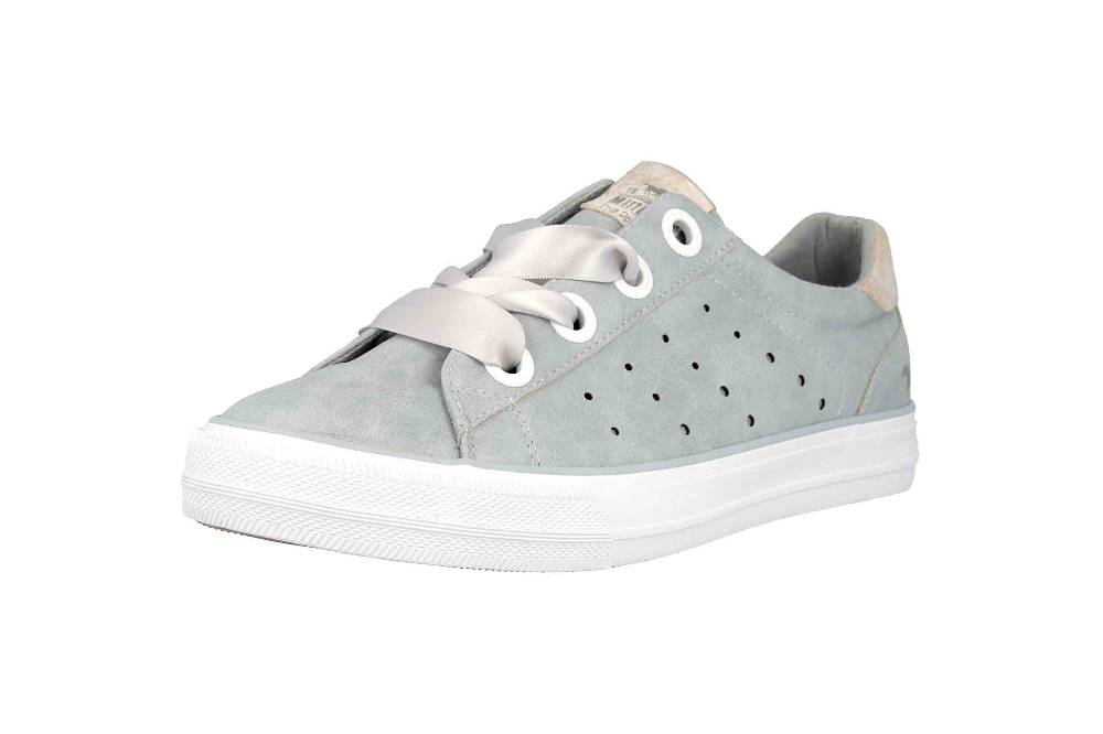 Mustang Shoes Sneaker In Übergrößen Blau 1272-302-852 Große Damenschuhe