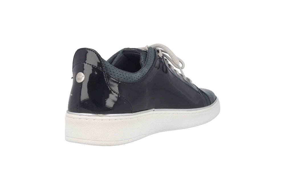 Mustang Shoes Sneaker In Übergrößen Blau 1300-301-820 Große Damenschuhe