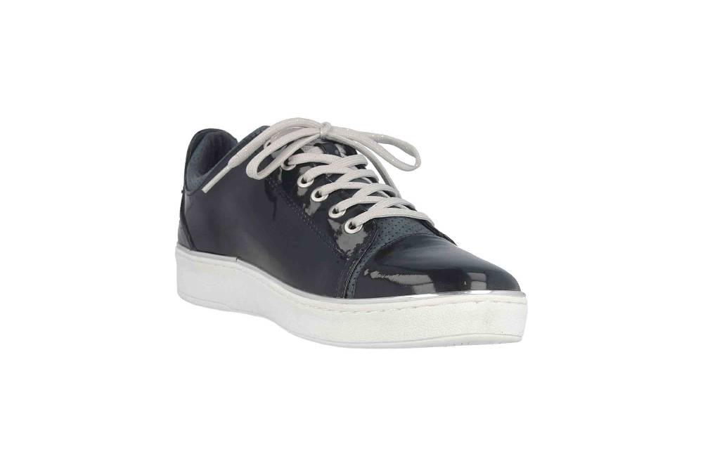 Mustang Shoes Sneaker In Übergrößen Blau 1300-301-820 Große Damenschuhe