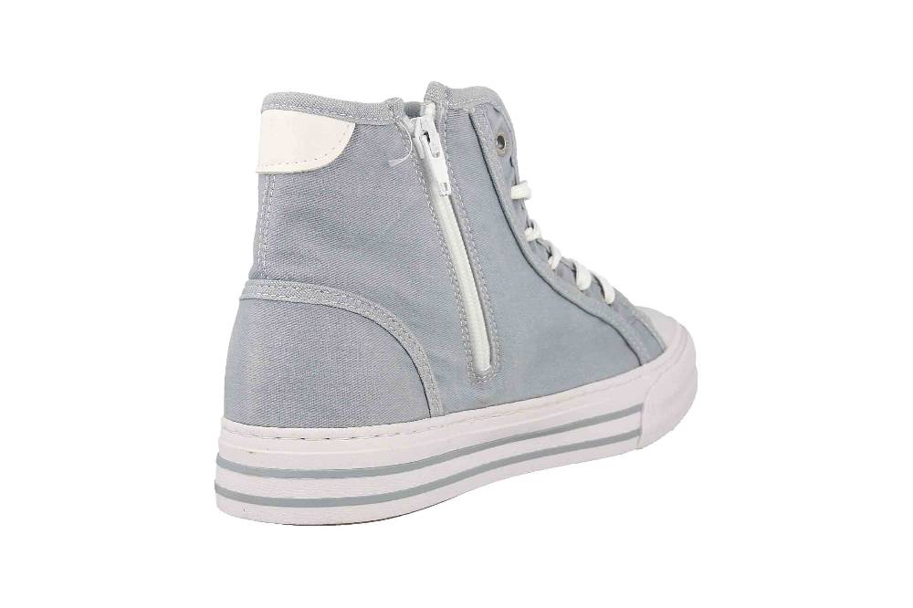 Mustang Shoes Sneaker In Übergrößen Blau 1420-504-896 Große Damenschuhe