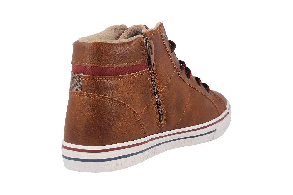 Mustang Shoes Sneaker In Übergrößen Braun 1354-504-307 Große Damenschuhe