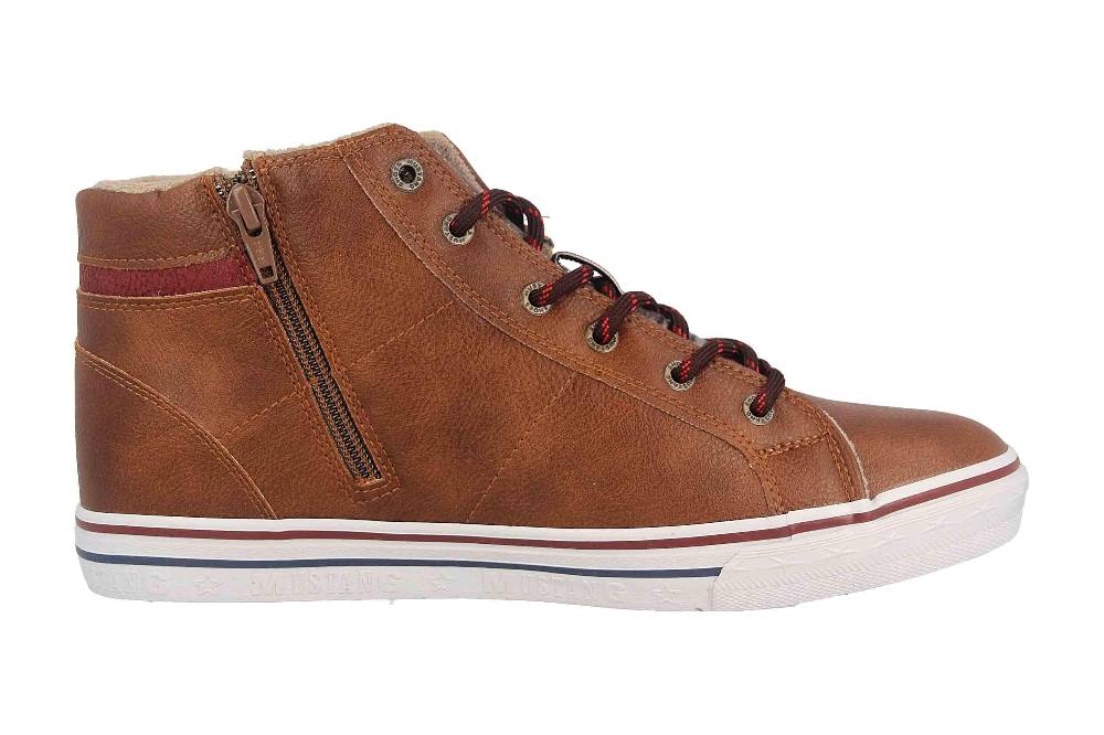 Mustang Shoes Sneaker In Übergrößen Braun 1354-504-307 Große Damenschuhe