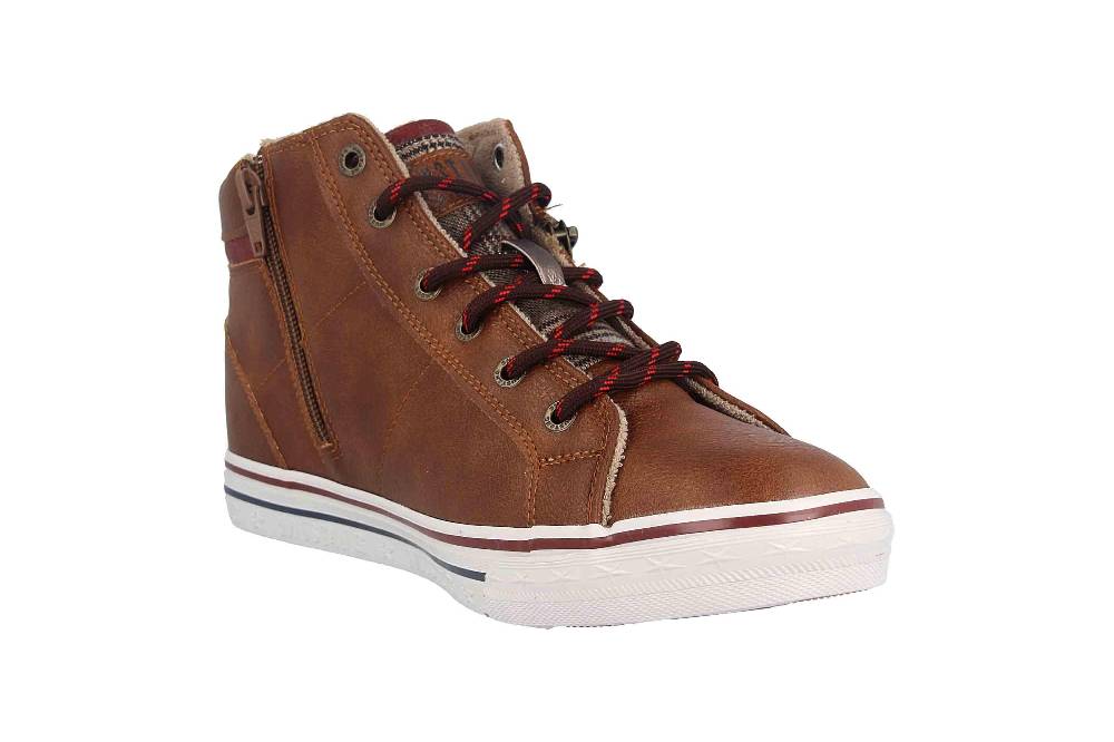 Mustang Shoes Sneaker In Übergrößen Braun 1354-504-307 Große Damenschuhe
