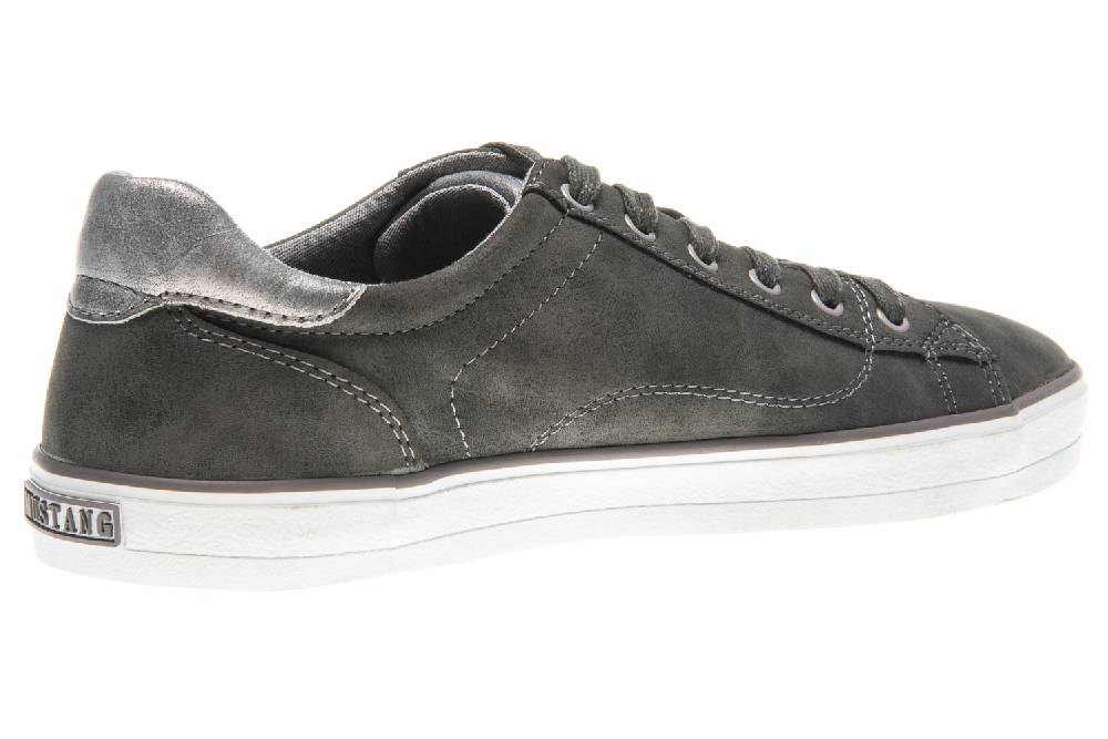 Mustang Shoes Sneaker In Übergrößen Dunkelgrau 1267-301-20 Große Damenschuhe