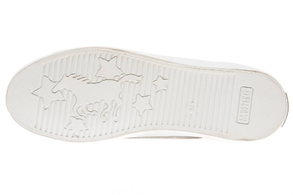 Mustang Shoes Sneaker In Übergrößen Dunkelgrau 1267-301-20 Große Damenschuhe