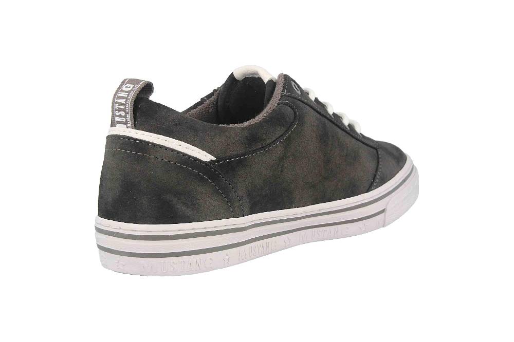 Mustang Shoes Sneaker In Übergrößen Grau 1354-312-20 Große Damenschuhe