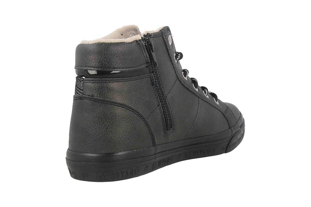 Mustang Shoes Sneaker In Übergrößen Grau 1354-504-918 Große Damenschuhe