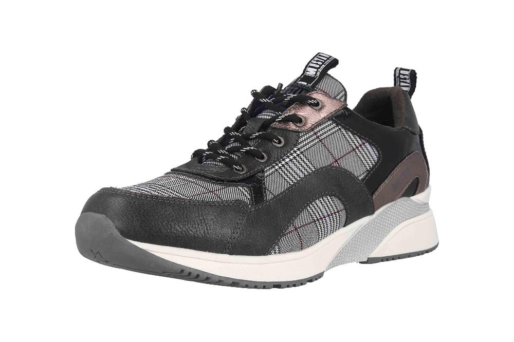 Mustang Shoes Sneaker In Übergrößen Grau 1358-304-265 Große Damenschuhe