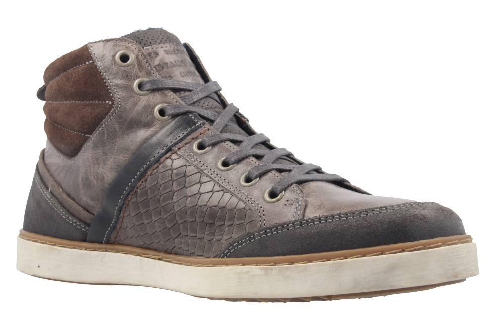 Mustang Shoes Sneaker In Übergrößen Grau 4901-502-20 Große Herrenschuhe