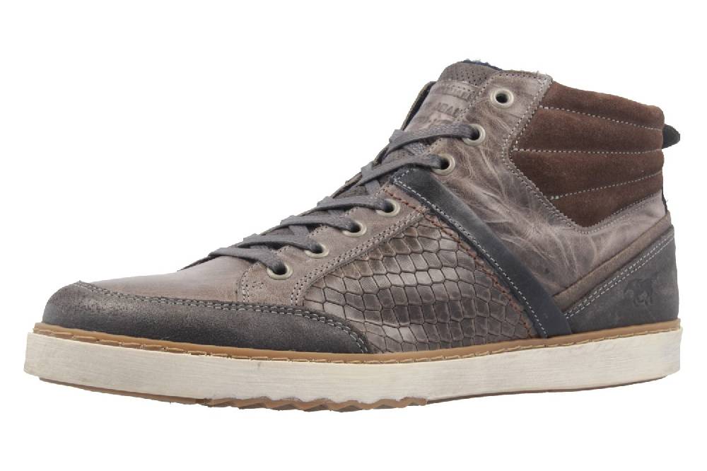 Mustang Shoes Sneaker in Übergrößen Grau 4901-502-20 große Herrenschuhe