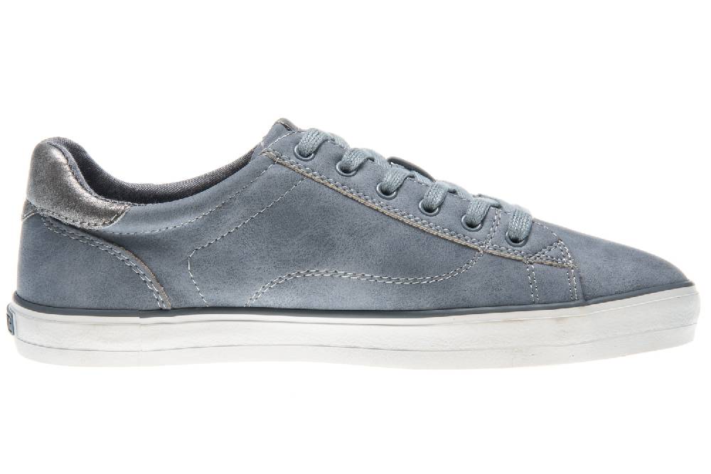 Mustang Shoes Sneaker In Übergrößen Navy 1267-301-875 Große Damenschuhe