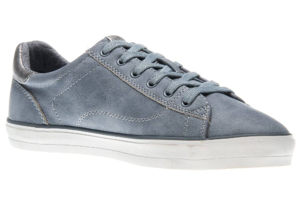 Mustang Shoes Sneaker In Übergrößen Navy 1267-301-875 Große Damenschuhe