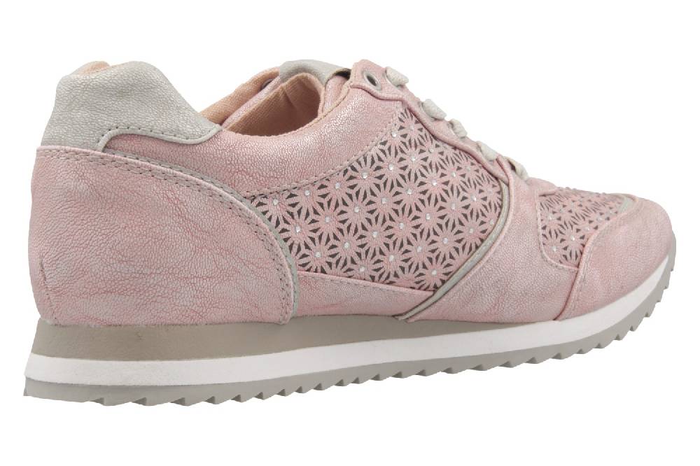 Mustang Shoes Sneaker In Übergrößen Pink 1237-301-555 Große Damenschuhe