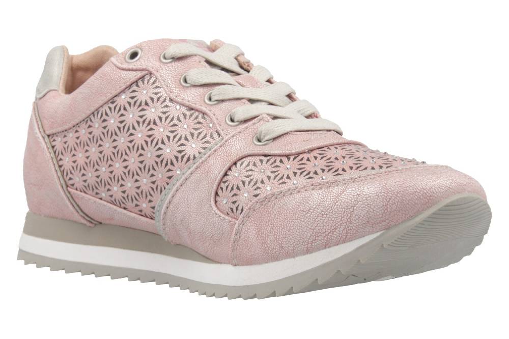 Mustang Shoes Sneaker In Übergrößen Pink 1237-301-555 Große Damenschuhe