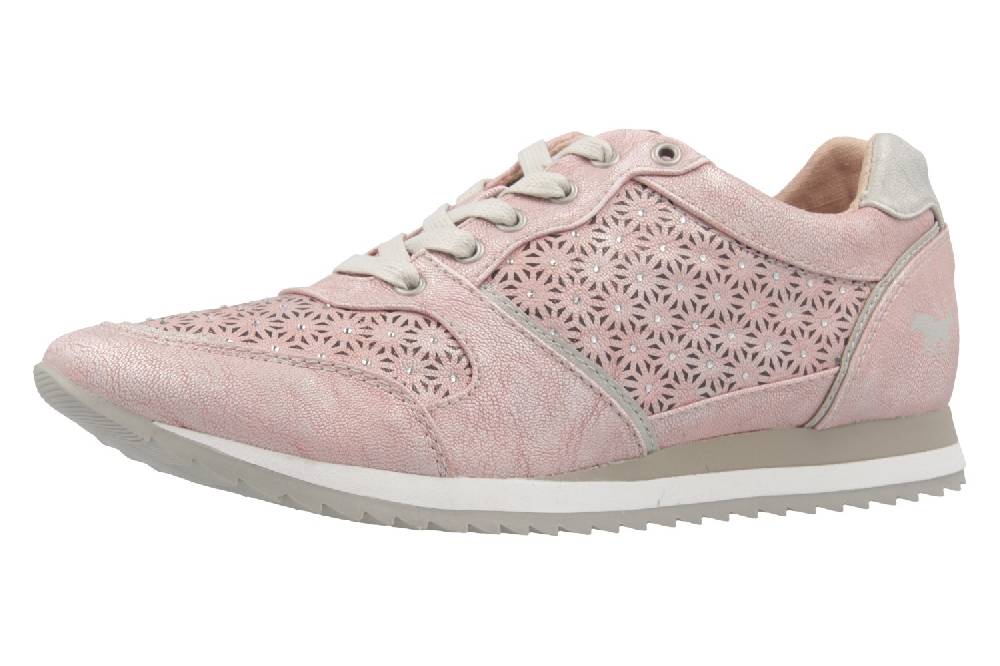 Mustang Shoes Sneaker in Übergrößen Pink 1237-301-555 große Damenschuhe