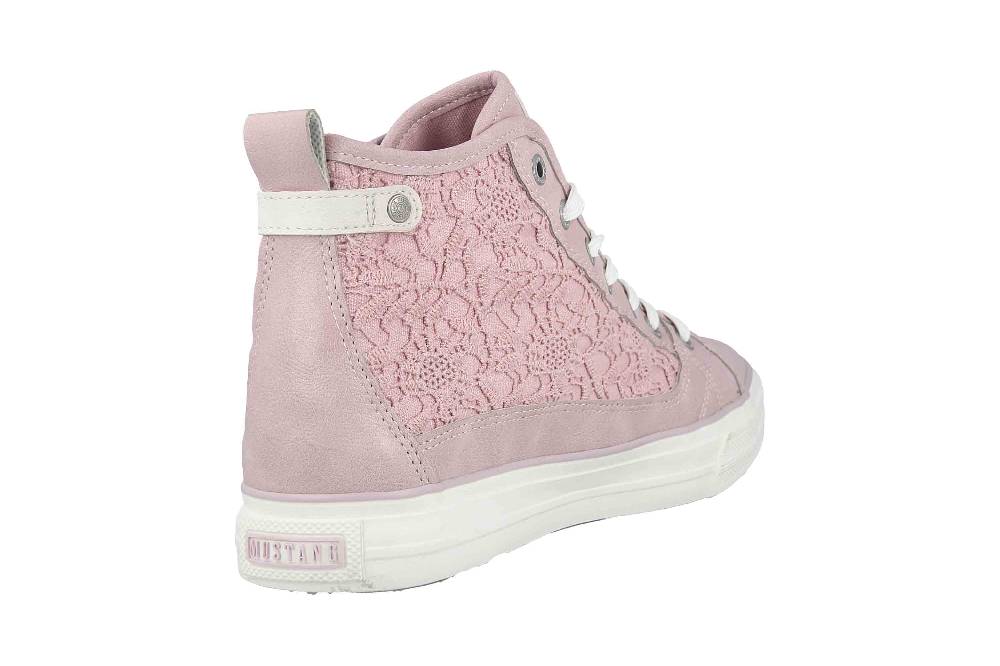 Mustang Shoes Sneaker In Übergrößen Rosa 1272-502-555 Große Damenschuhe