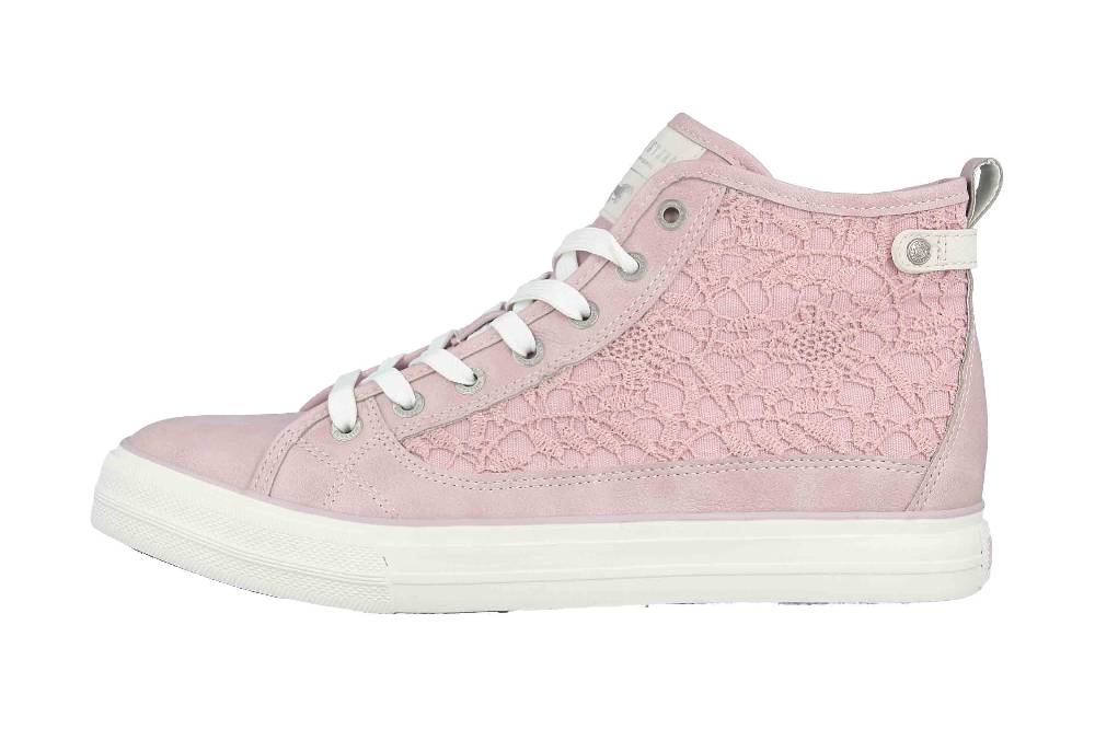 Mustang Shoes Sneaker in Übergrößen Rosa 1272-502-555 große Damenschuhe