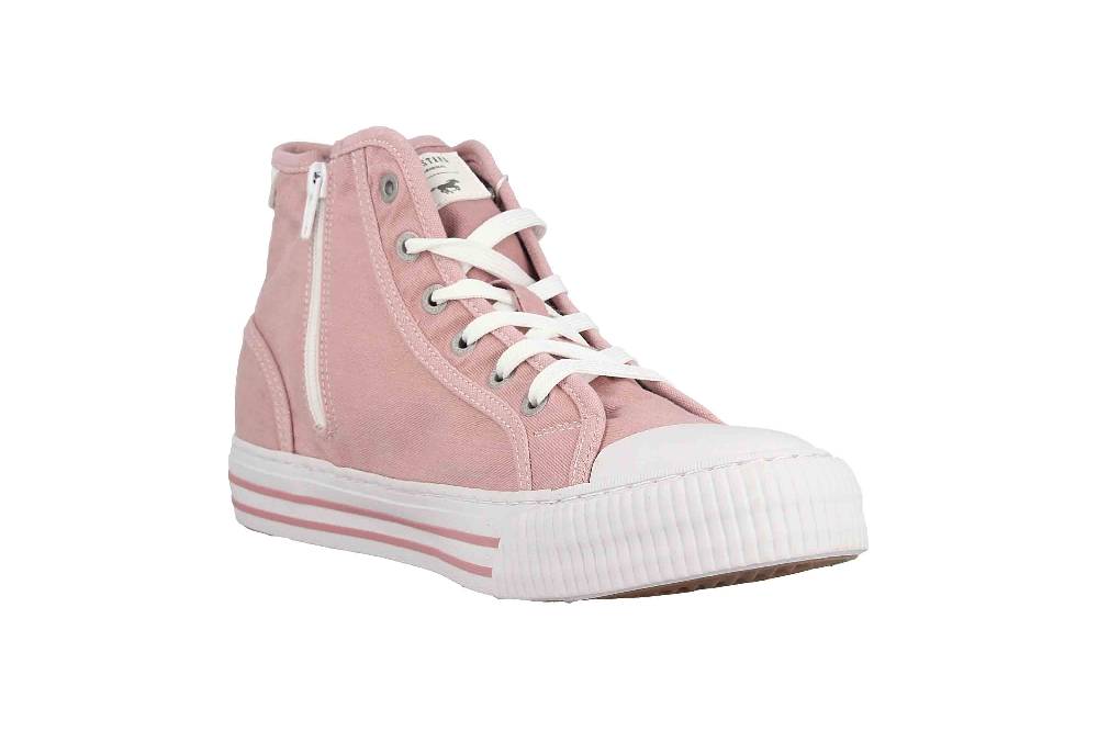 Mustang Shoes Sneaker In Übergrößen Rosa 1420-504-555 Große Damenschuhe