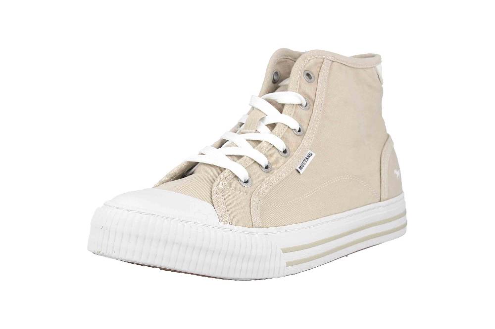 Mustang Shoes Sneaker In Übergrößen Rosa 1420-504-243 Große Damenschuhe