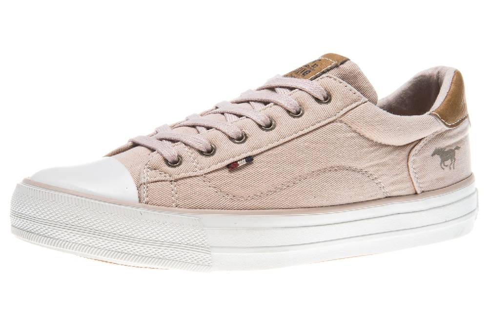 Mustang Shoes Sneaker in Übergrößen rose 1272-301-555 große Damenschuhe