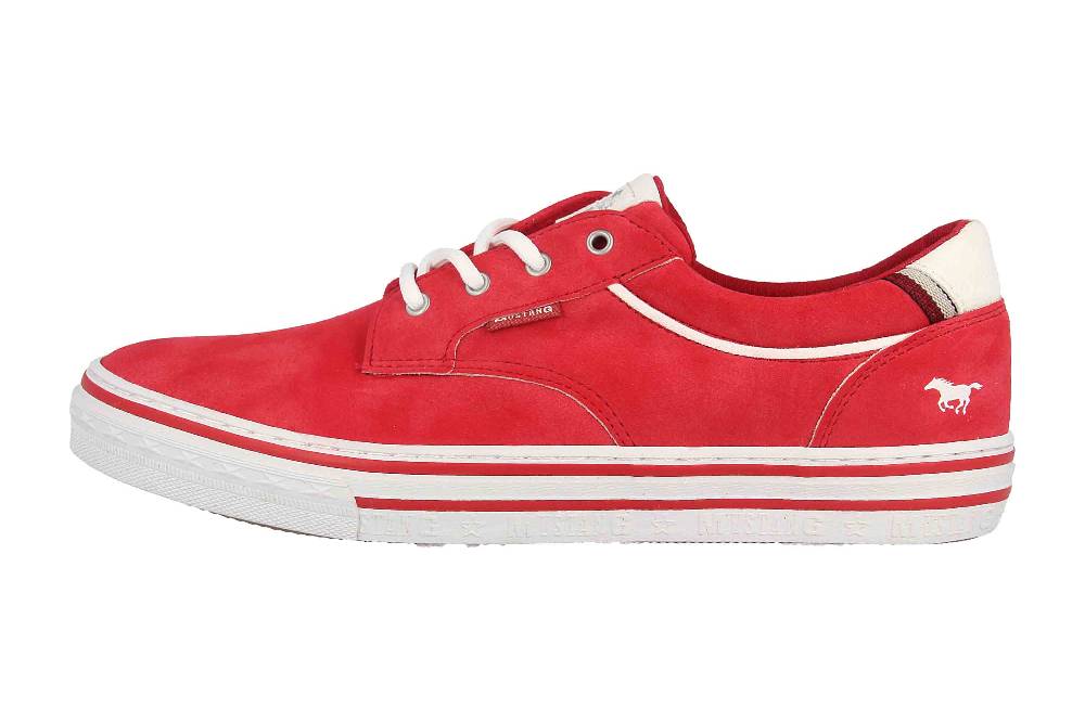 Mustang Shoes Sneaker in Übergrößen Rot 1354-313-5 große Damenschuhe