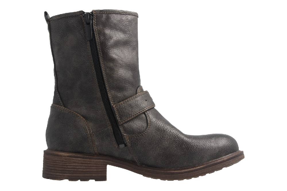 Mustang Shoes Stiefel In Übergrößen Grau 1264-602-20 Große Damenschuhe