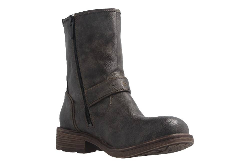 Mustang Shoes Stiefel In Übergrößen Grau 1264-602-20 Große Damenschuhe