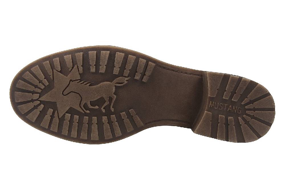 Mustang Shoes Stiefel In Übergrößen Grau 1264-602-20 Große Damenschuhe