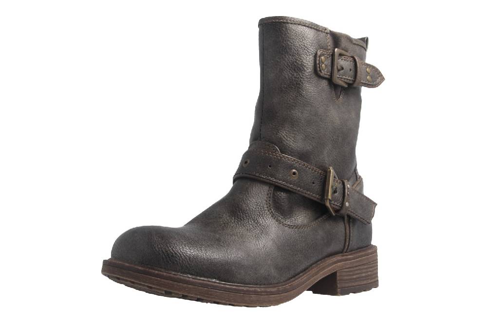 Mustang Shoes Stiefel in Übergrößen Grau 1264-602-20 große Damenschuhe