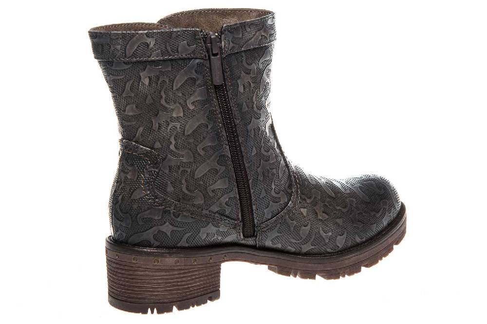 Mustang Shoes Stiefeletten In Übergrößen Dunkelgrau 1284-605-20 Große Damenschuhe