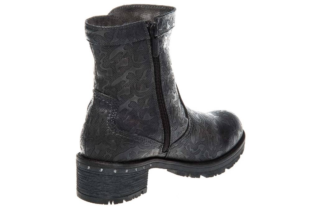 Mustang Shoes Stiefeletten In Übergrößen Graphit 1284-605-259 Große Damenschuhe