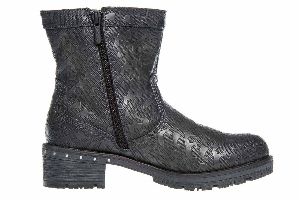 Mustang Shoes Stiefeletten In Übergrößen Graphit 1284-605-259 Große Damenschuhe