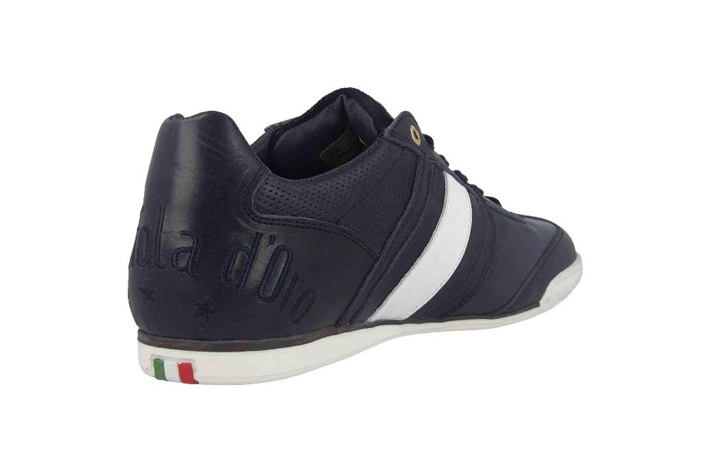 Pantofola D'Oro Imola Romagna Uomo Low Sneaker In Übergrößen Blau 10193037.29Y/10193082.29Y Große Herrenschuhe