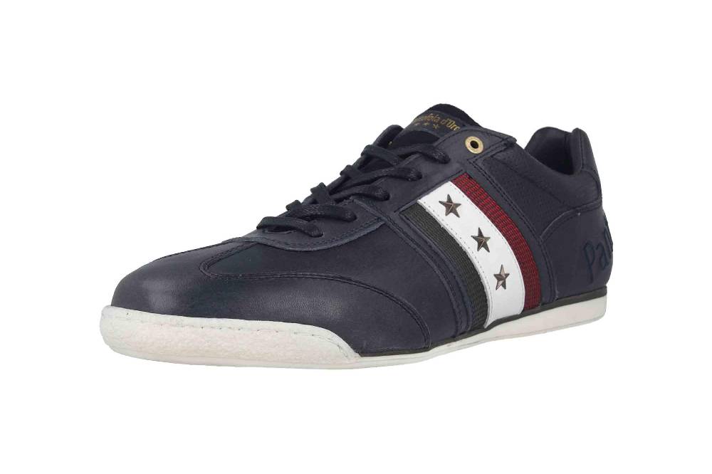 Pantofola D'Oro Imola Romagna Uomo Low Sneaker In Übergrößen Blau 10193037.29Y/10193082.29Y Große Herrenschuhe