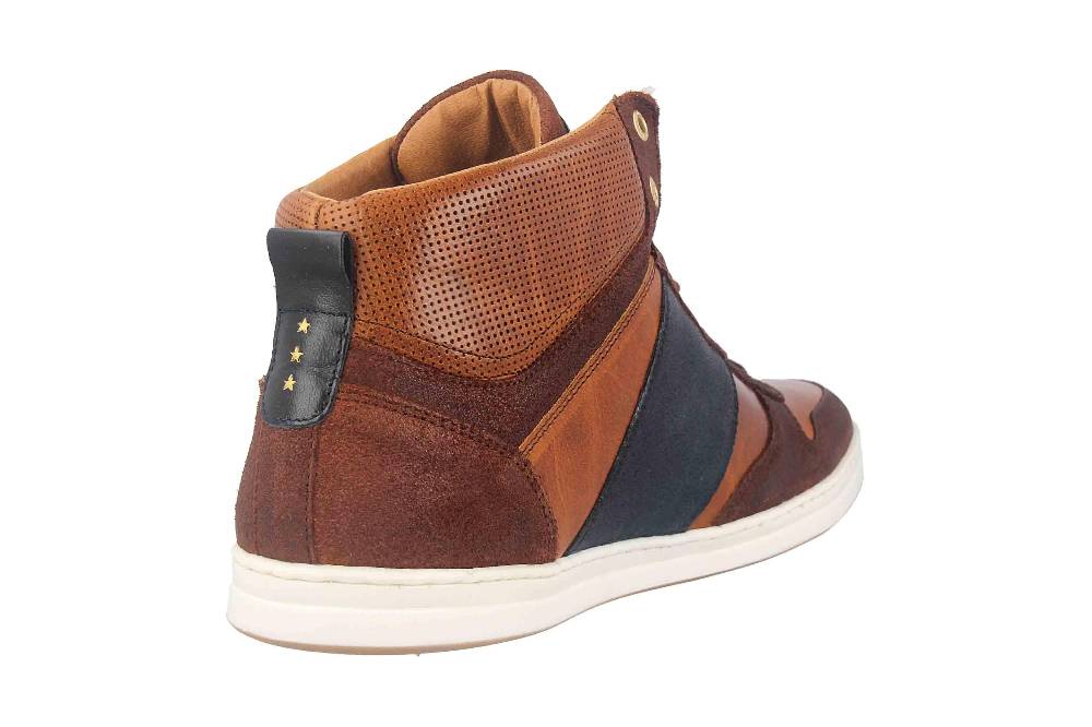 Pantofola D'Oro MILITO UOMO MID XL Sneaker In Übergrößen Braun 10203021.JCU/10203072.JCU Große Herrenschuhe