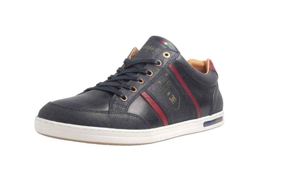 PANTOFOLA D'ORO Sneaker In Übergrößen Blau Große Herrenschuhe