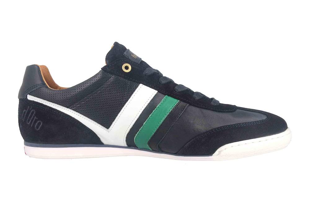 Pantofola D'Oro VASTO UOMO LOW XL Sneaker In Übergrößen Blau 10203049.29Y/10203081.29Y Große Herrenschuhe