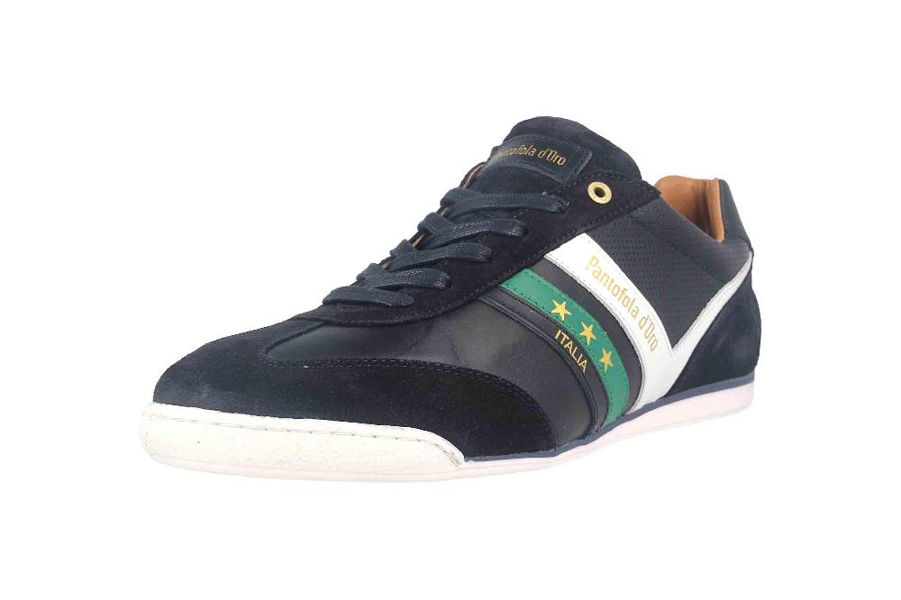 Pantofola D'Oro VASTO UOMO LOW XL Sneaker In Übergrößen Blau 10203049.29Y/10203081.29Y Große Herrenschuhe